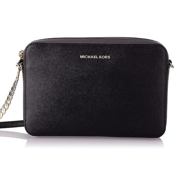 Michael Kors Cross-Body Bag Purse Jet Set - Picture 1 of 11